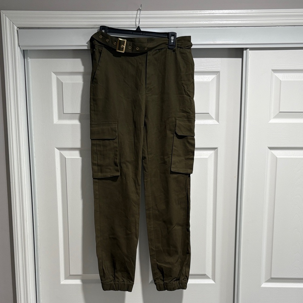 Love Tree Nice Casual Cargo Joggers with Belt